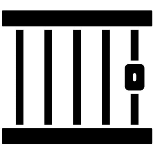 Safety Bar Glyph Icon