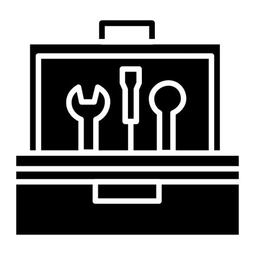 Tool box Glyph Icon | Fathers Day