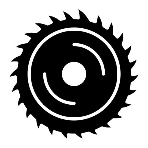 Saw Glyph Icon