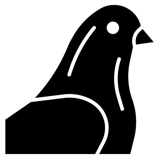 Bird Glyph Icon | Earth Day