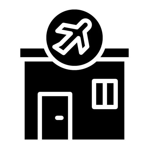 Travel Agency Glyph Icon