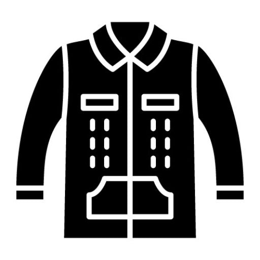 Varsity Jacket Glyph Icon