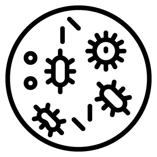 Bacteria Petri Dish Icon