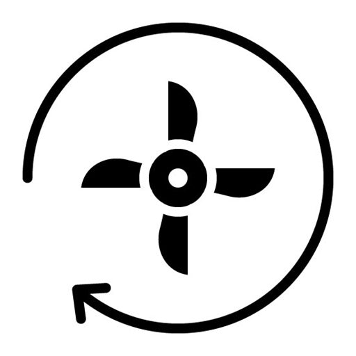 Aeration Glyph Icon