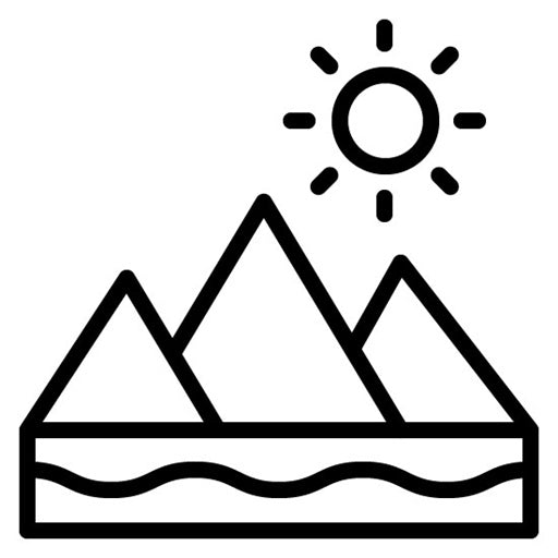 Egyptian Desert Icon