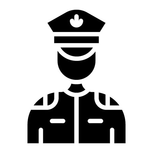Captain Glyph Icon | Ocean