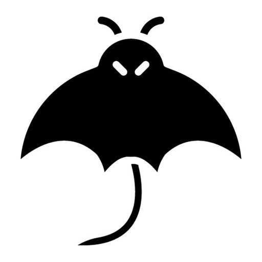 Stingray Glyph Icon
