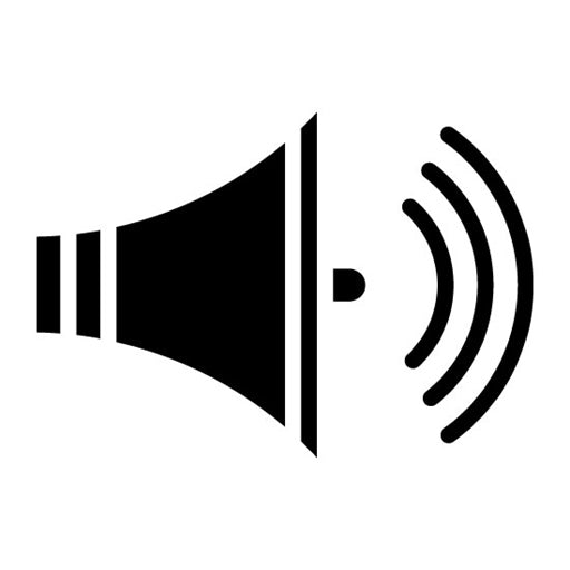 Audio Glyph Icon