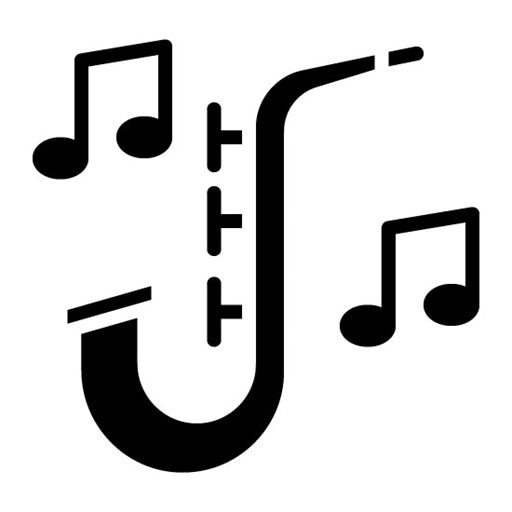 Jazz Glyph Icon | Instrument