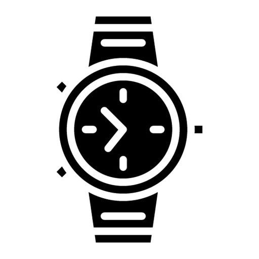 Wrist Watch Glyph Icon