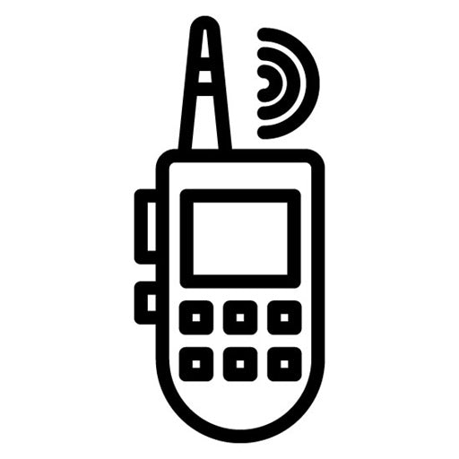 Walkie Talkie Icon | Retro