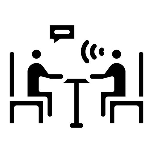 Consultation Session Glyph Icon