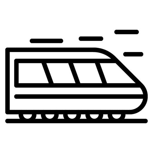 High Speed Train Icon