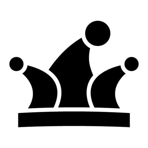 Jester Hat Glyph Icon