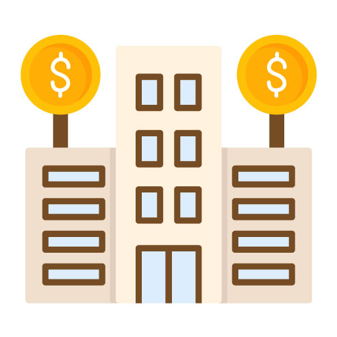 Trade Company Flat Icon