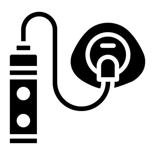 Oxygen Mask Glyph Icon | Shooting