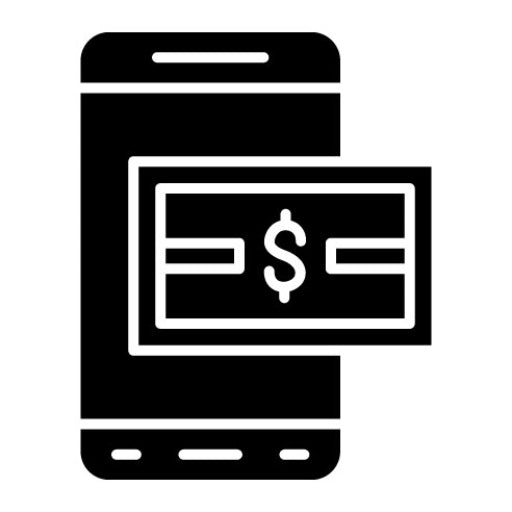 Payment Sent Glyph Icon