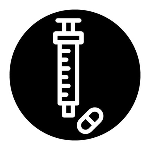Syringe Glyph Icon