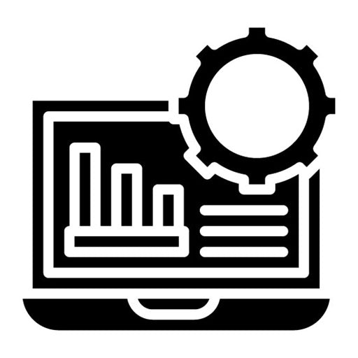 Automation Services Glyph Icon