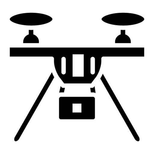 Drone Glyph Icon