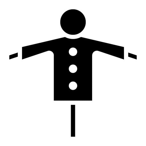 Scarecrow Glyph Icon