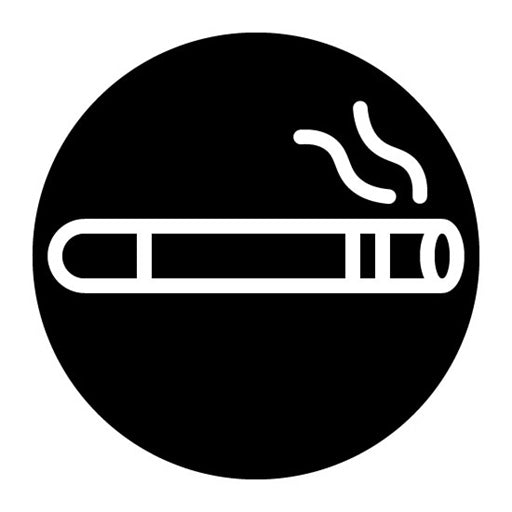 Cigar Glyph Icon