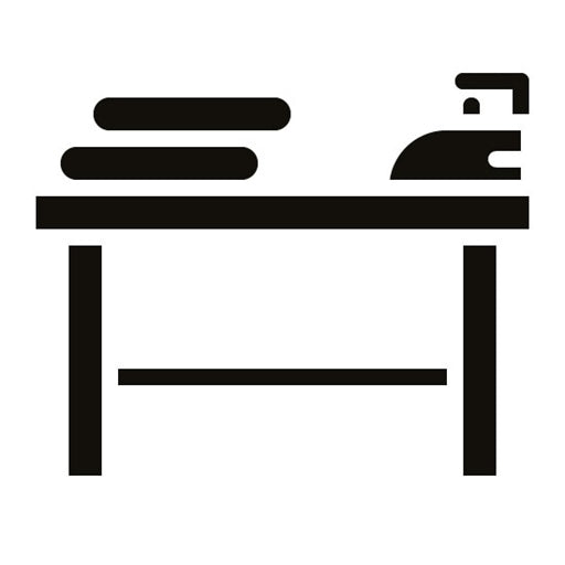 Iron Table Glyph Icon