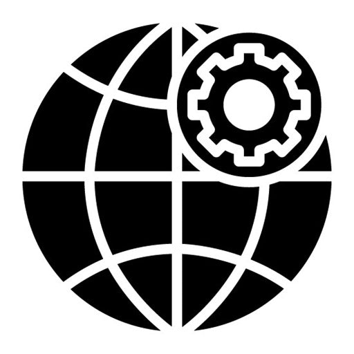 Global Marketing Glyph Icon