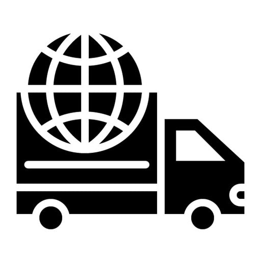 Global Shipping Glyph Icon
