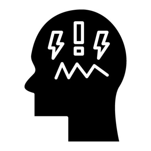 Anger Glyph Icon