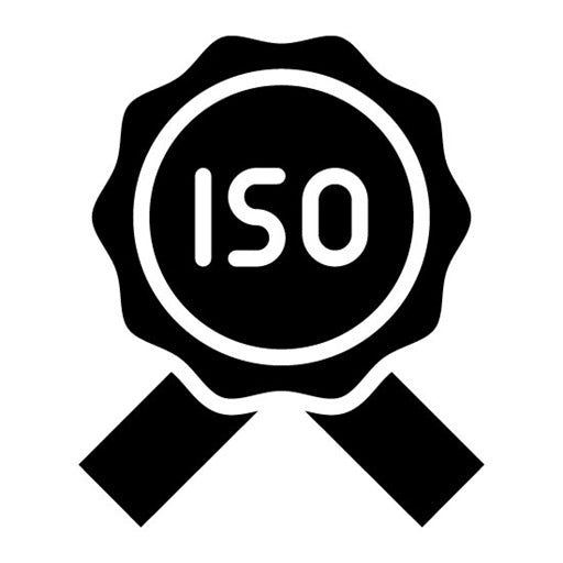 ISO Certification Glyph Icon