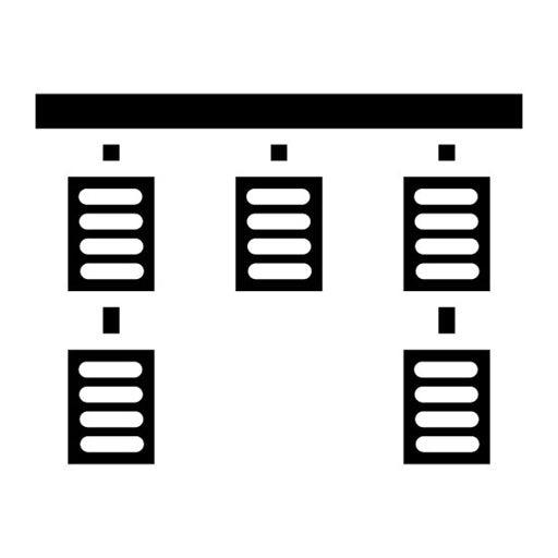 Kanban Board Glyph Icon