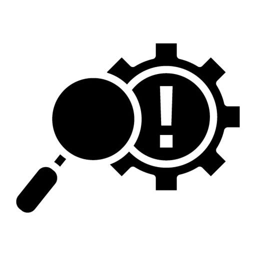 Remote Troubleshooting Glyph Icon