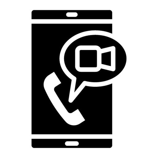 Video Call Glyph Icon | Freelancer