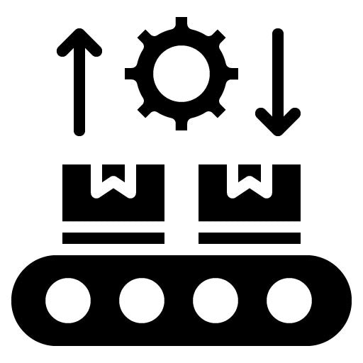 Batch Production Glyph Icon