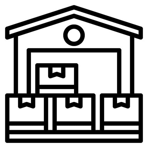 Warehouse Icon | Manufacturing and Distribution