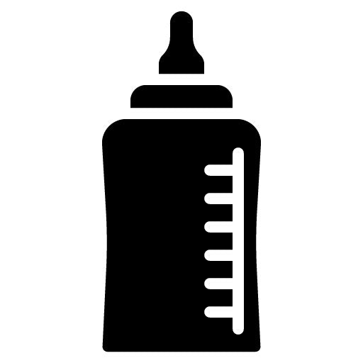 Baby Bottle Glyph Icon