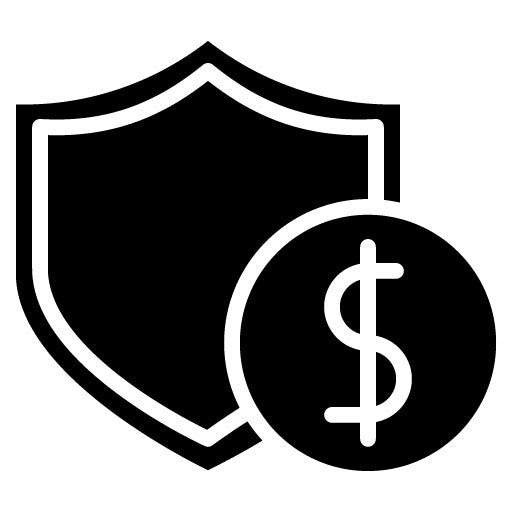 Trustworthy Transaction Glyph Icon