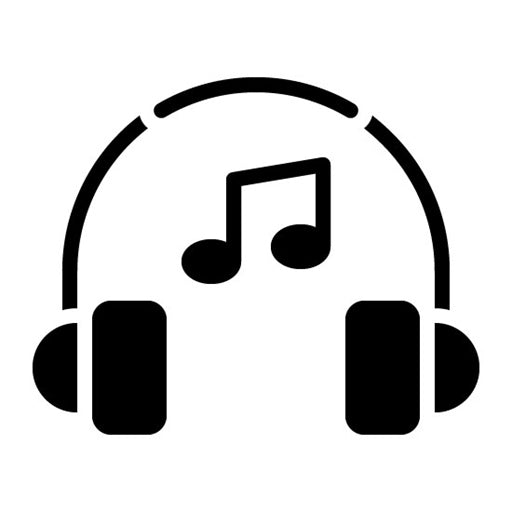 Music Therapy Glyph Icon | Elderly Care