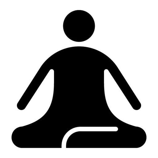 Relaxation Therapy Glyph Icon