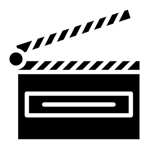 Action Glyph Icon | Movie Genres