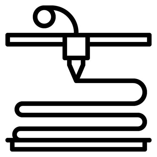 Fused Filament Fabrication Icon