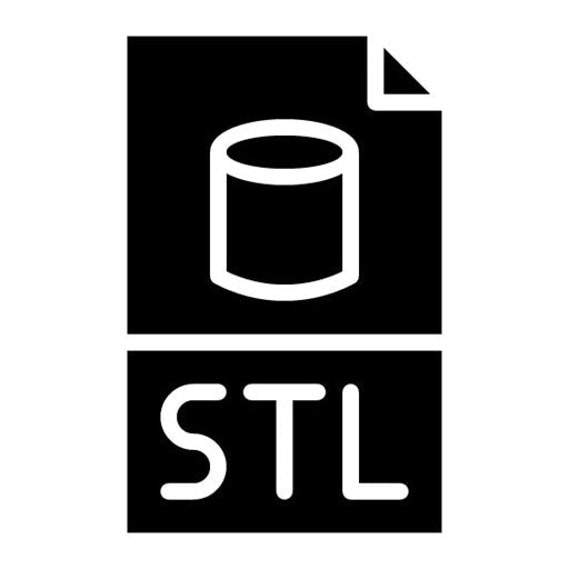 STL File Glyph Icon