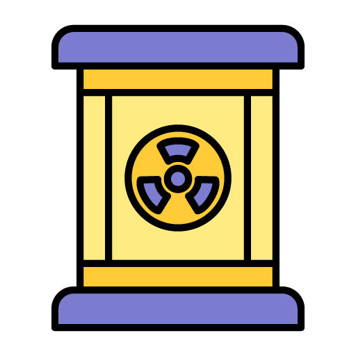 Nuclear Waste Filled Icon