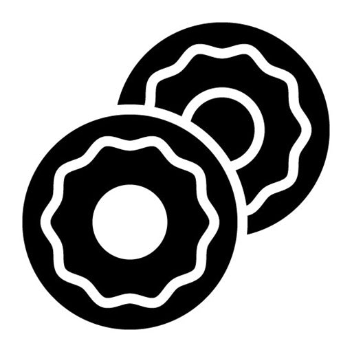 Bagel Glyph Icon