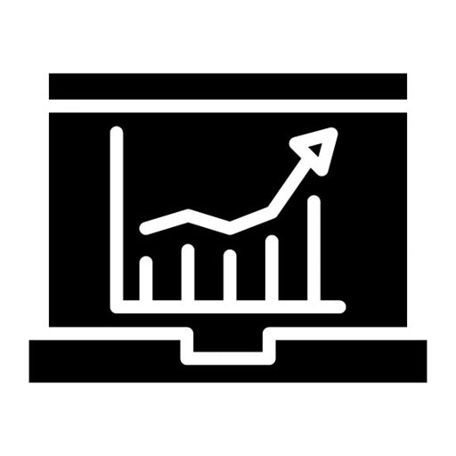 Analytics Glyph Icon | Business Meeting