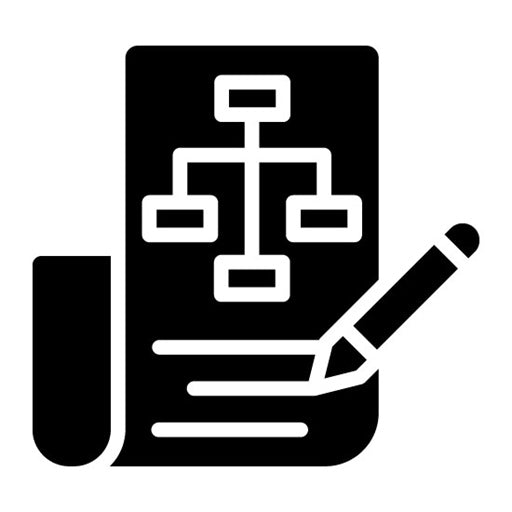 Planning Glyph Icon | Business Meeting