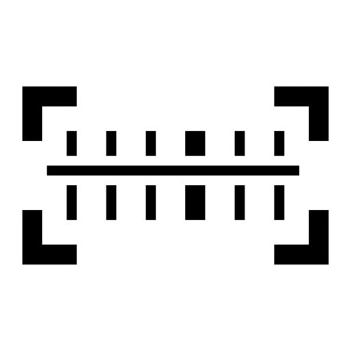 Barcode Scanner Glyph Icon | Sensors