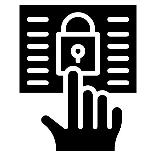 Access Control Glyph Icon