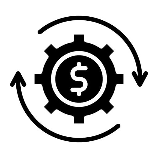 Recovery Glyph Icon | Business Disruption